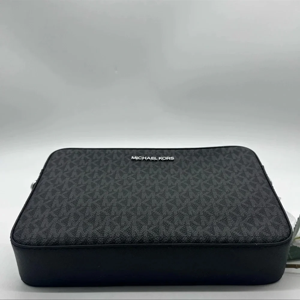 Michael Kors EW Crossbody Bag Black Leather